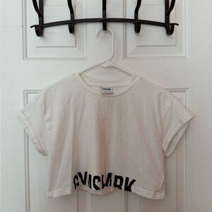 Gymshark White Short Sleeve Tee